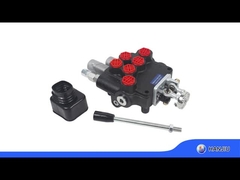 P80 Joystick Steering Control Valve 4 pozycje podwójnie działający rodzaj sterowania ręcznego