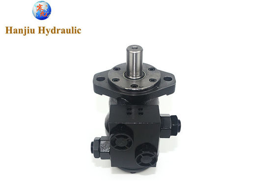 Hydraulic Orbit Motor BMR250, 2bolts flange , 25mm straight key shaft with crossover relief valve