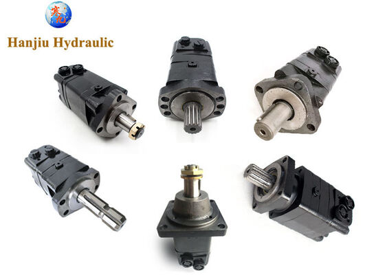BMSY125,MS125C/4 hydraulic orbit motor ø32 straight, SAE A-4 mount, four holes flange motor used on jaw crusher