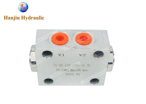 S0 Series Two-Way Hydraulic Lock with Two-Way Locking Design, High Pressure Withstandable, and Leak-Proof Design for Hydraulic Systems