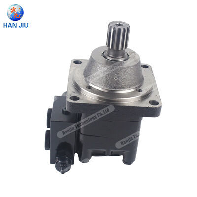 Hydraulic motor with external brake valve, BMSY Series Wheel mounting combined with External Relief/Safety Valves to Enhanced Stability, Reduced Losses, and Improved Efficiency