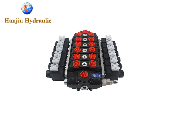 HSSD8DC 6 spiral magnetyczny kierunkowy hydrauliczny zawór sterujący nadający się do rolnictwa, ciągników i budownictwa