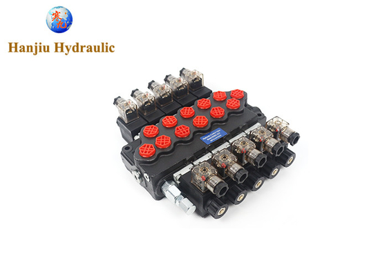 Elektryczny zawór sterowania hydraulicznego serii SD5 Monoblock kierunkowy zawór magnetyczny 40 litrów