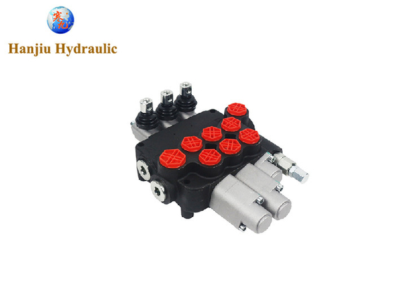 3P80 Zawór hydrauliczny monoblokowy z pływającą kontrolą pozycji, porty BSPP