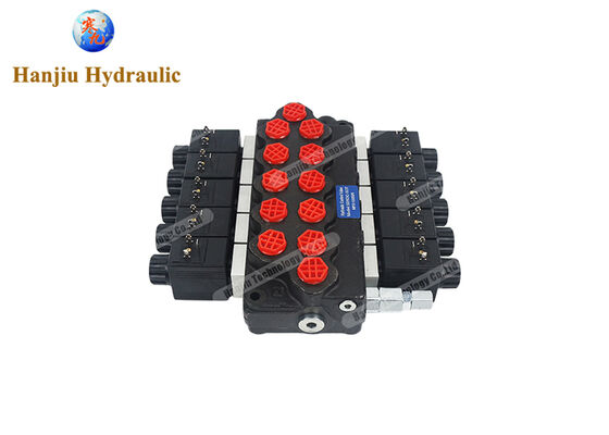 Zawór sterujący hydrauliczny serii SD5 Zawór magnetyczny kierunkowy monoblok 40 litrów o napięciu 12VDC
