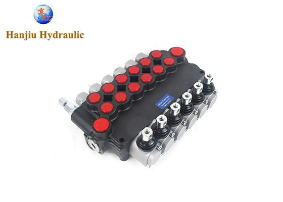 Zawory sterujące monoblokami serii P806, uchwyty z układem sterującym sprężyny, porty BSPP