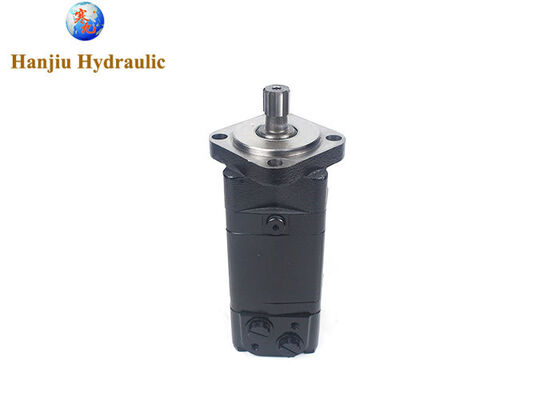 Hydrauliczny silnik napędowy BMSY-475-E4-S1-S-B, kołnierz kwadratowy, wał wielowypustowy SAE 6B, porty SAE10