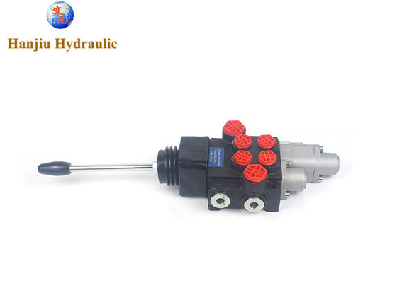 Zawór hydrauliczny sterujący kierunkiem zawór joystick 2P40 do ładowarek wyciągaczy i ładowarek zamontowanych z funkcją pływającą